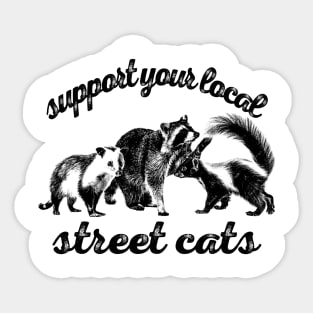 Local Street Cats Sticker